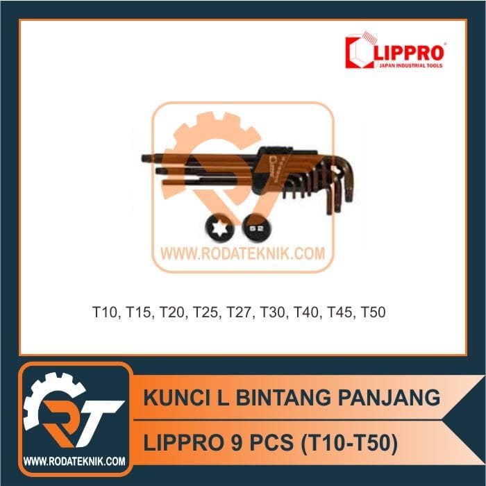 jual kunci l bintang set lippro roda teknik jual kunci l bintang set lippro roda teknik