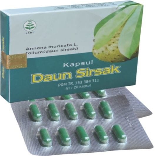 Obat Anti Kanker Dan Tumor Dengan Herbal Blister Sirsak Tazakka Murah