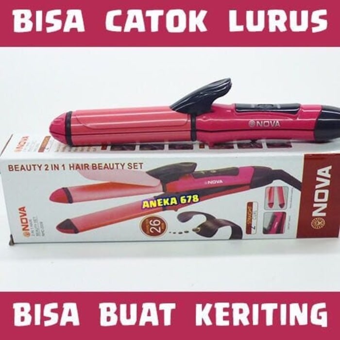jual nhc 2009 catok mini 2 in 1 hair set jual nhc 2009 catok mini 2 in 1 hair set
