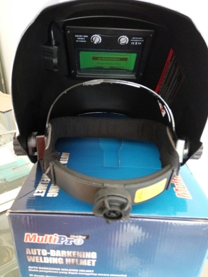 MULTIPRO helm las otomatis topeng las auto kaca mata .