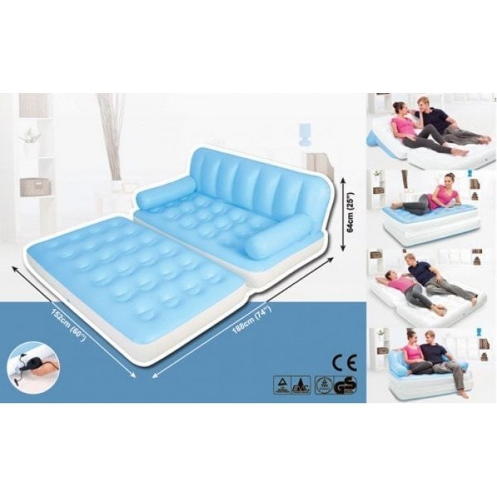 Jual Air Sofa Bed Kasur Lipat Multifungsi 5 In 1 Kursi Tempat Sofa Bed Kasur Lipat Multifungsi