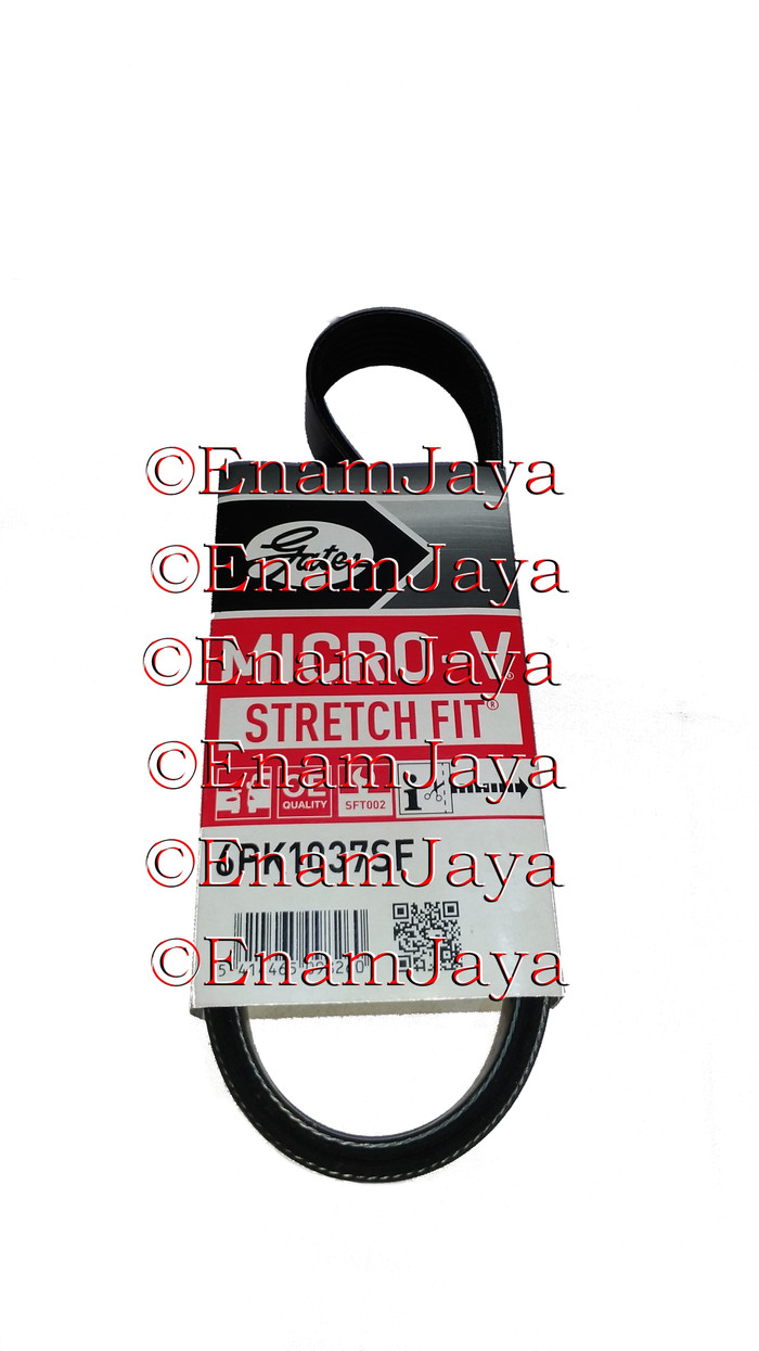 Jual Gates Drive Belt Vbelt Ford Fiesta Stretch Belt 6pk1037SF Made in