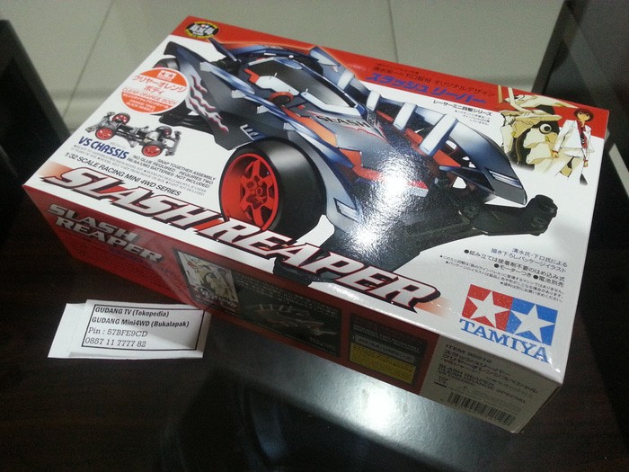Tamiya Mini 4WD Slash Reaper Clear Orange Special (VS Chassis) 95219