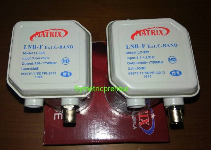 LNB C-BAND MINI 2 SATELIT, MATRIX LC-999