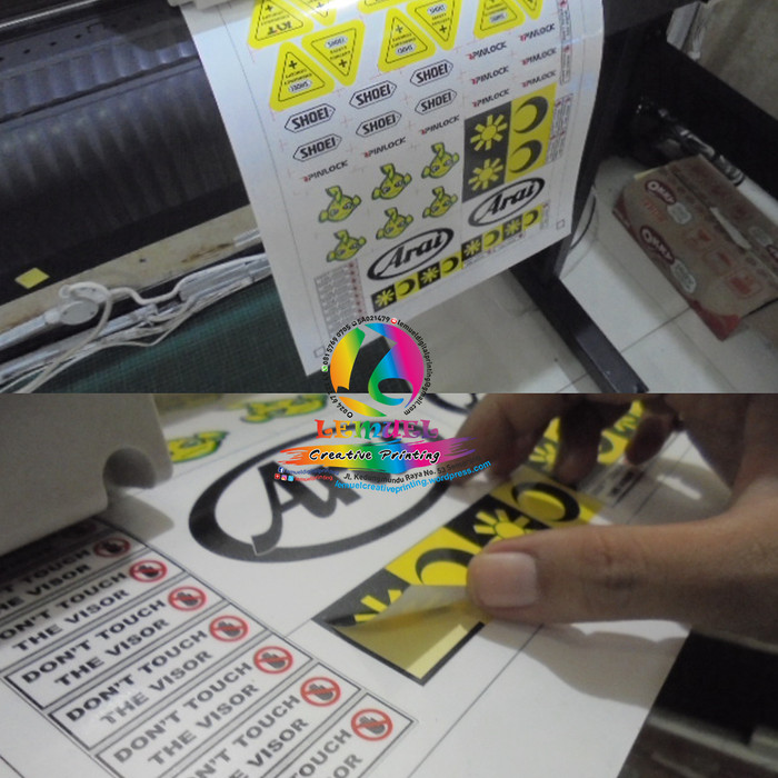 Jual Cetak HiRess Sticker Vinyl LS Laser Toner A3+ (Print+Kisscut) - Kota Semarang - Lemuel Innovative Printing Tokopedia photo relating to Laser Printable Vinyl referred to as Jual Cetak HiRess Sticker Vinyl LS Laser Toner A3+ (Print+Kisscut) - Kota Semarang - Lemuel Resourceful Printing Tokopedia