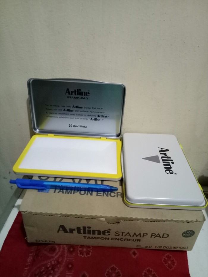 Jual Bak Stempel Stamp Pad Artline No.2 Jumbo Kota Tangerang