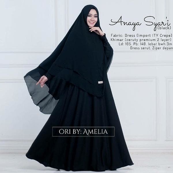 Jual Baju Muslim Wanita Baju Gamis Anaya Syari Kota Cimahi Hijab Rumahan Tokopedia