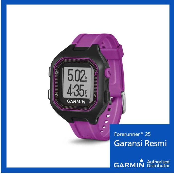 is the garmin forerunner 25 waterproof
