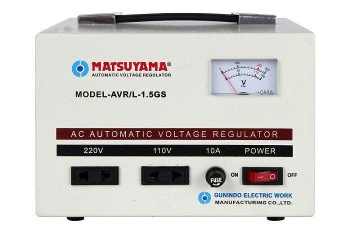 Harga Stabilizer Listrik Yang Bagus - Daftar Harga SCORE SC 8662 1000VA Stabilizer Utk Menstabilkan Voltage