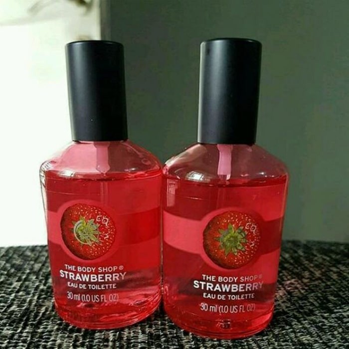 body shop strawberry eau de toilette