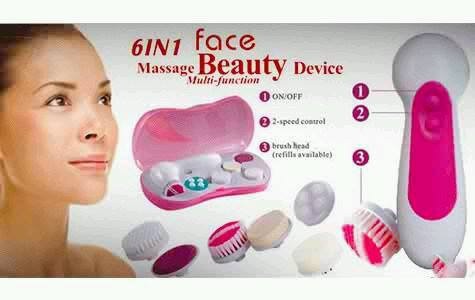CNAEIR FACIAL CLEANSING MASSAGER 6 IN 1/ 6IN1 FACE BEAUTY MASSAGE