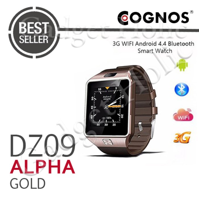 Jual Jam tangan Pintar bisa telpon WIFI/smartwatch wifi DZ09 ALPHA