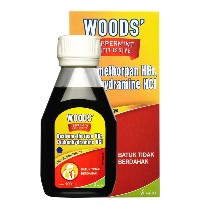 Jual Woods Cough Syrup Antitussive 100ml Jakarta Selatan Health