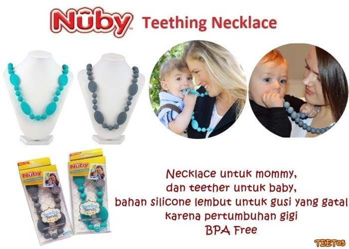 baby teething necklace target