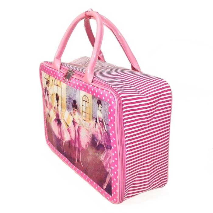 Tas Travel Bag Koper Kanvas Renang Anak Dewasa Ballerin Murah