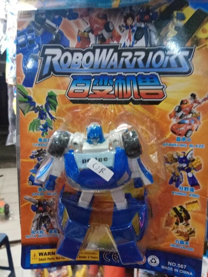 Foto Produk (Diskon) robowarriors mainan robot robotan mobil robot transformasi dari kalarta shop