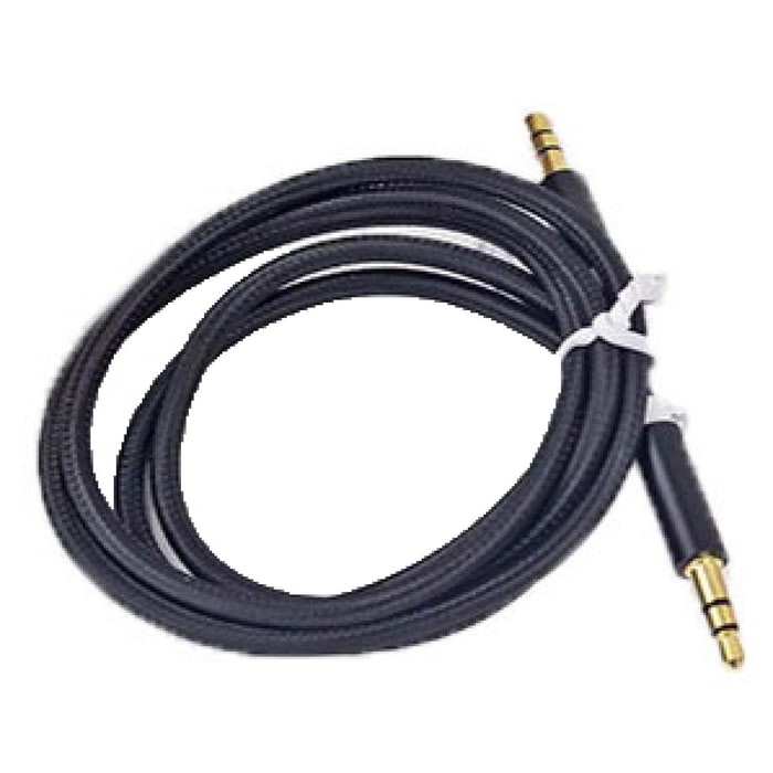 Jual Gold Plated Nylon Aux Audio Cable 3.5mm Stereo Jack