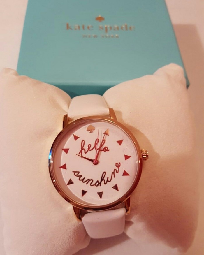 kate spade hello sunshine watch
