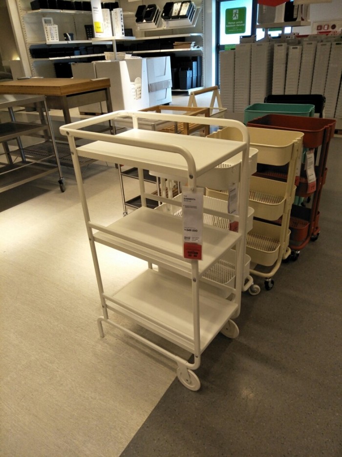 Jual Troli Dapur Murah Sunnersta Ikea Troli Dapur Murah Sunnersta Ikea