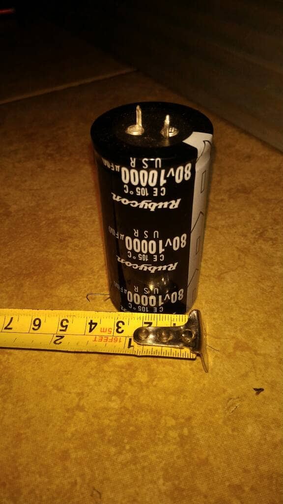 Jual elko audio 10.000 uf 80v rubycon Kota Tangerang sirinejos