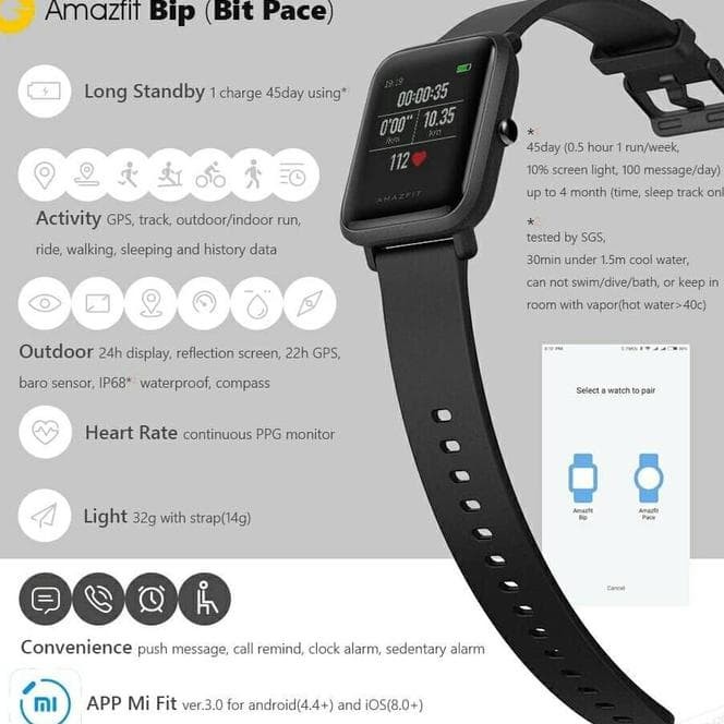 smartwatch xiaomi amazfit 3