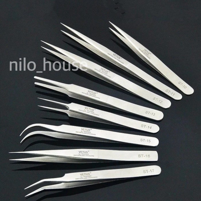 Jual VETUS Tweezer / Eyelash Tweezer / Tweezer / Pinset