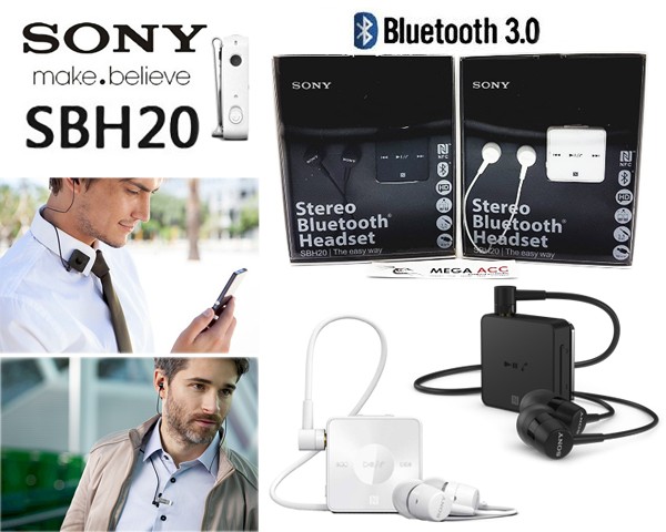 Sony SBH20 Stereo Bluetooth Headset Sony SBH20 Stereo Bluetooth Headset image