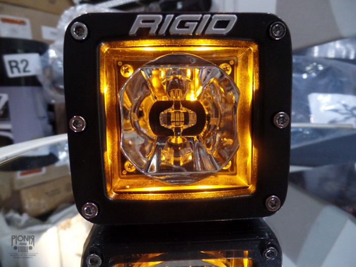 Foto Produk Lampu Tembak Rigid Backlight Kuning / Rigid Pod 3 Inch Lightbar Amber dari PIONIR JEEP