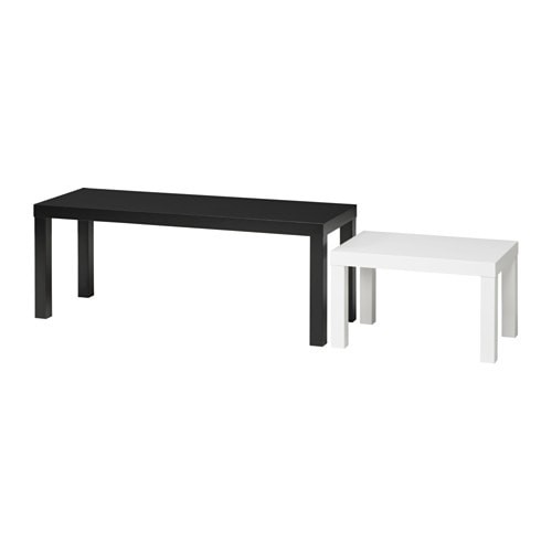 Jual Ikea Lack Meja Bersusun Set Isi 2 Hitam Putih The Kucluk Ikea Lack Meja Bersusun Set Isi 2 Hitam Putih