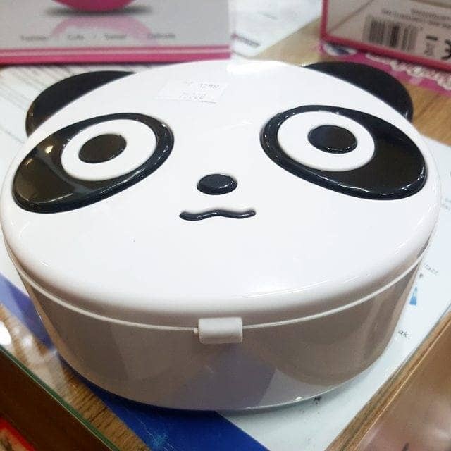 kotak musik music box panda kepala cute balet ballerina perhiasan