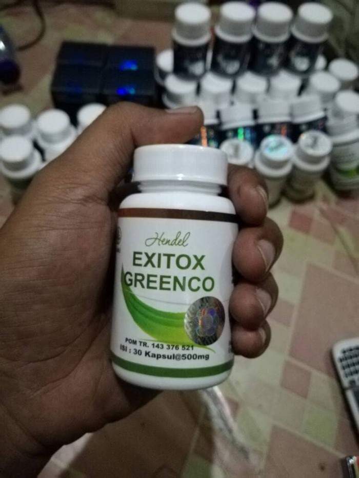 Obat pelangsing Herbal GREENCO | HENDEL EXITOX GREEN COFFEE