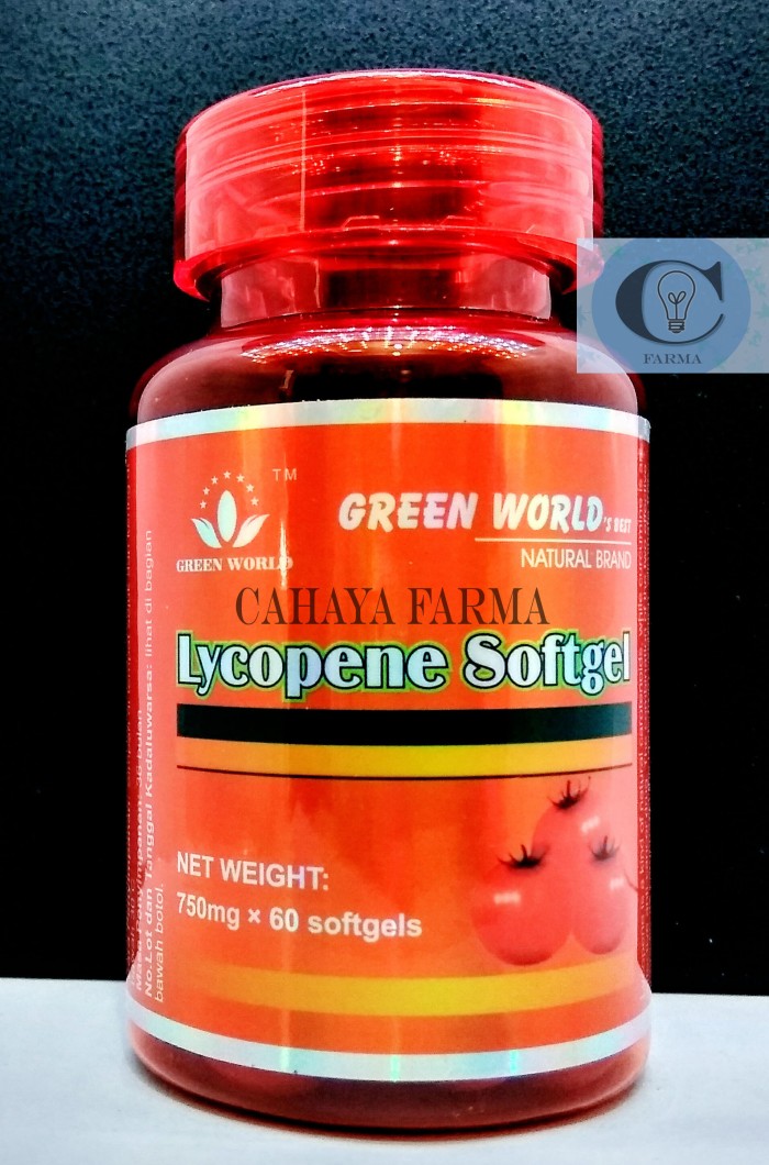 Green World - Lycopene Softgel - Obat Prostat