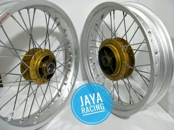 velg ring 17 tapak lebar 250 300 Rx King sepaket lengkap plus stel