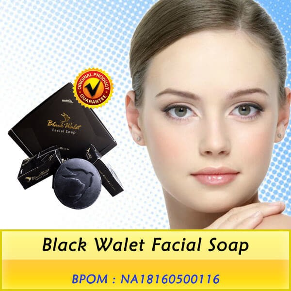 Black Walet Facial Soap BPOM CV Rajawali Emas Sabun Pembersih wajah