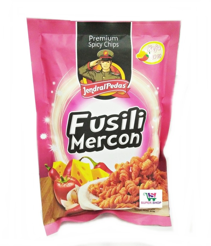 Fusili Mercon Jendral Pedas Banyak Rasa