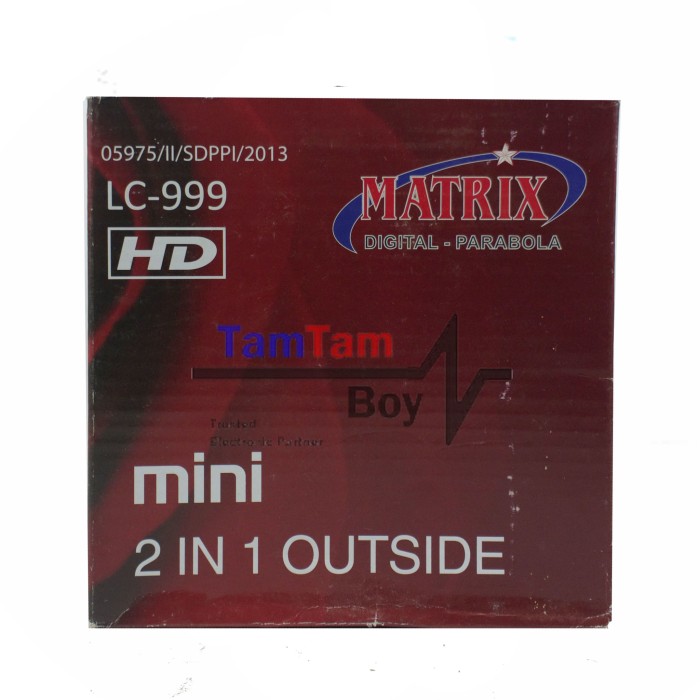 LNB C-Band 2 in 1 Mini Matrix LC-999 Outside Switch Noise 15K