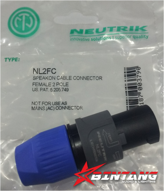 harga jack speakon neutrik