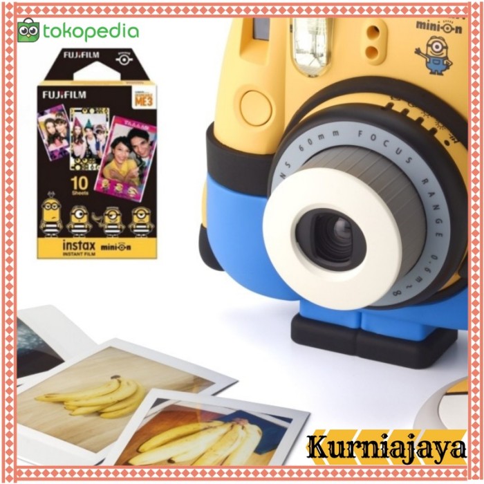 jual fujifilm instax mini 8 kamera minion limited jual fujifilm instax mini 8 kamera minion limited