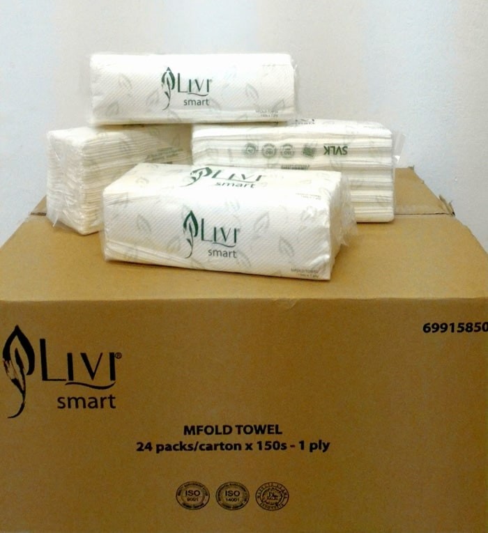 Jual Tissue Hand Towel Tissue Sapu Tangan Livi Smart (1 dus isi 24