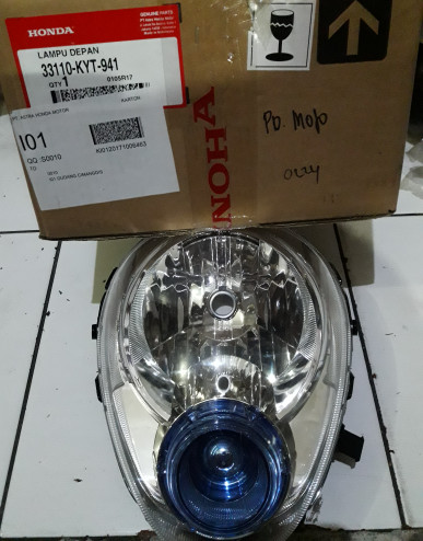 Reflektor/Lampu Depan Honda Scoopy Karbu Asli