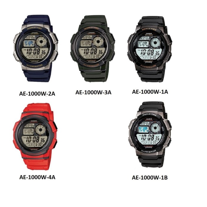 jual jam tangan pria cowok casio ae 1000w original ae jual jam tangan pria cowok casio ae 1000w original ae