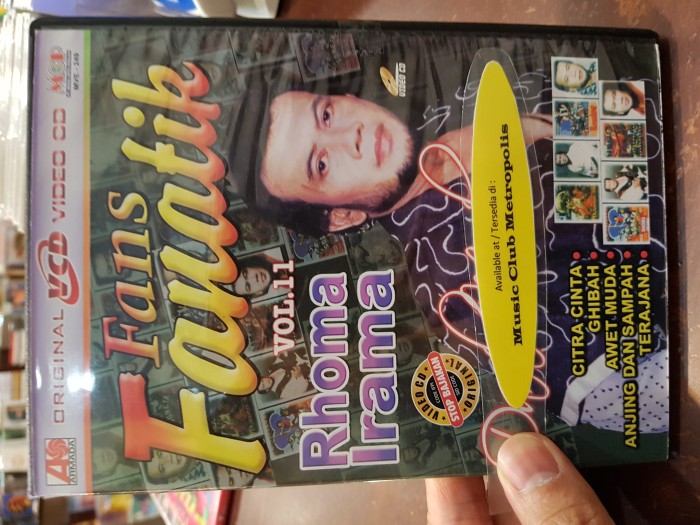 Jual Vcd Karaoke Rhoma Irama Fans Fanatik Vol 11 Kota Tangerang Music Club Tokopedia