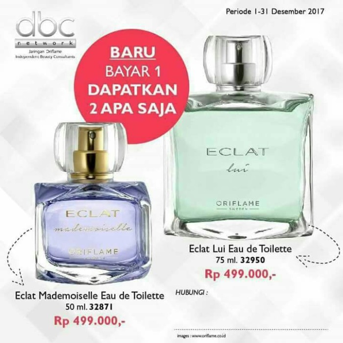 Jual Eclat Parfum Dari Oriflame Kaspari Mranggen Demak Tokopedia