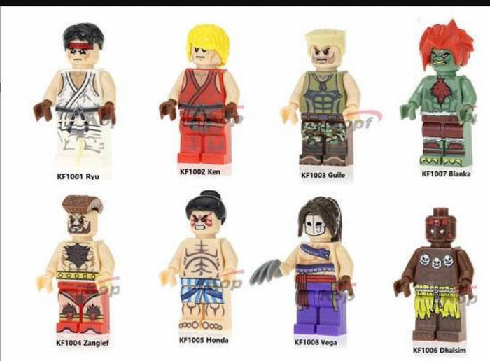 KF1006 MINI FIGURINES Dhalsim