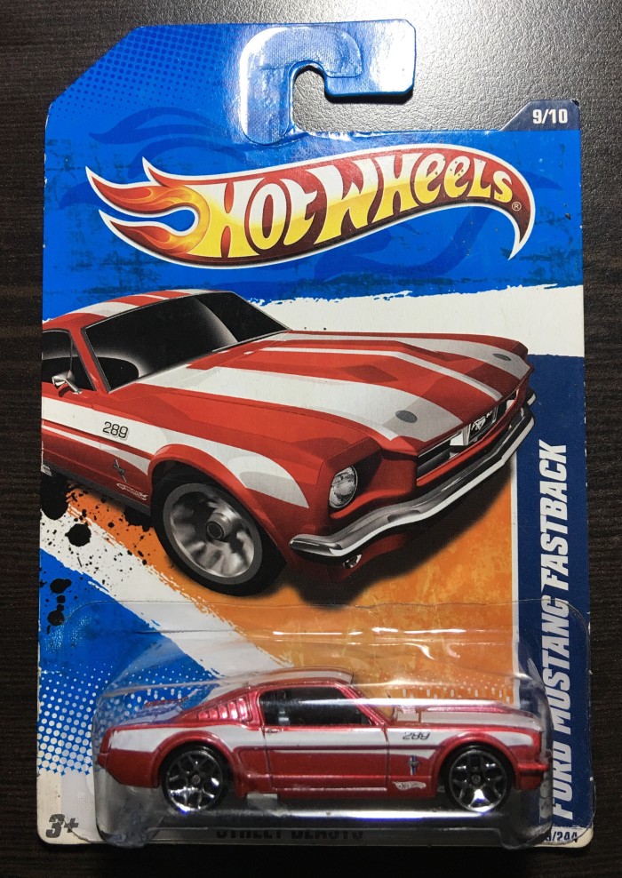 hot wheels ford mustang fastback