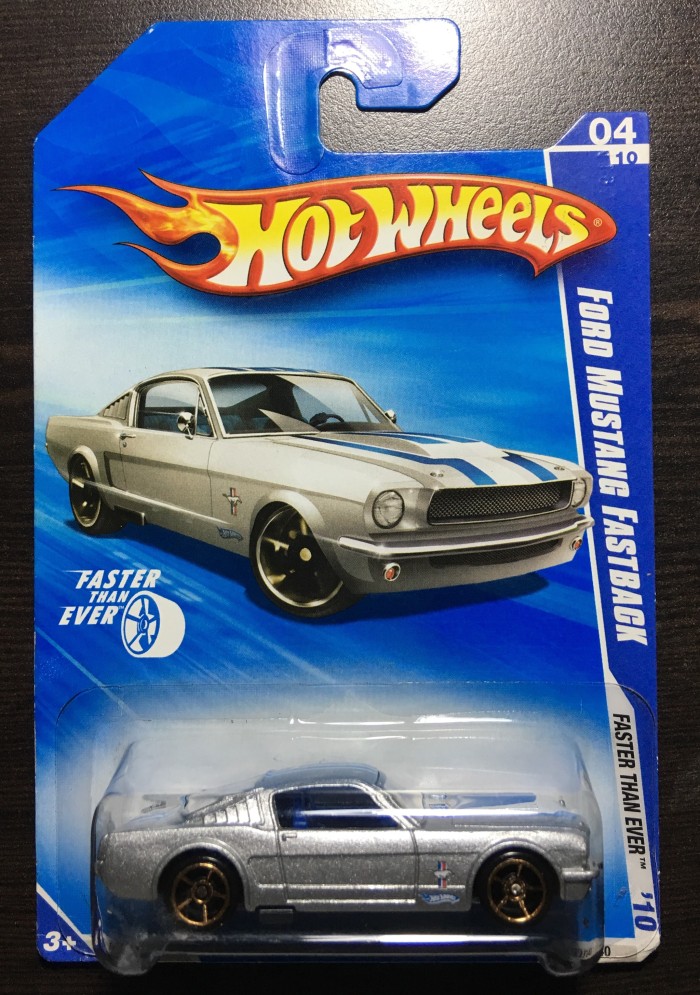 hot wheels ford mustang fastback