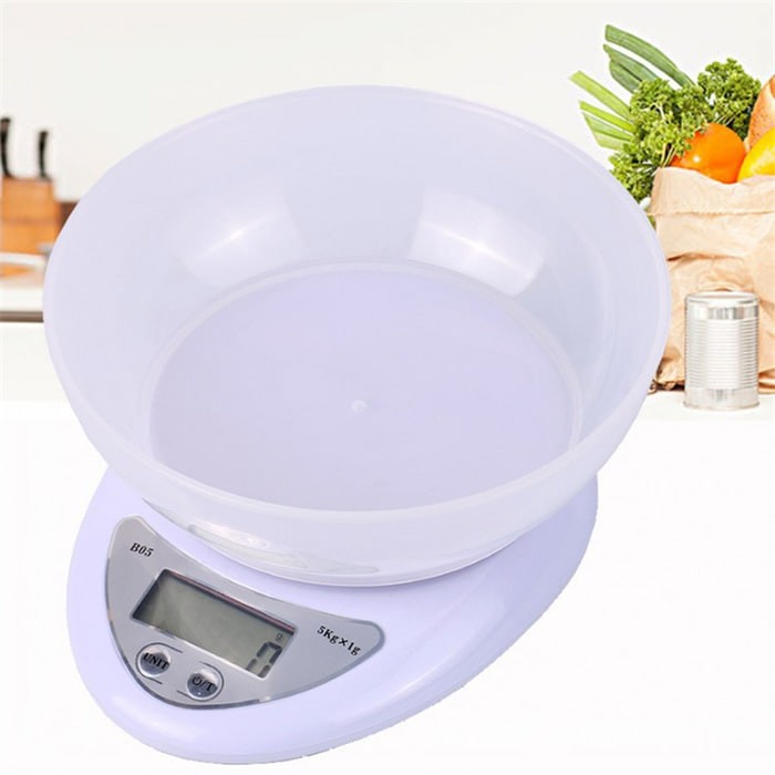 Lynx Timbangan Dapur Digital 5KG Kitchen Scale Plus Mangkok B05