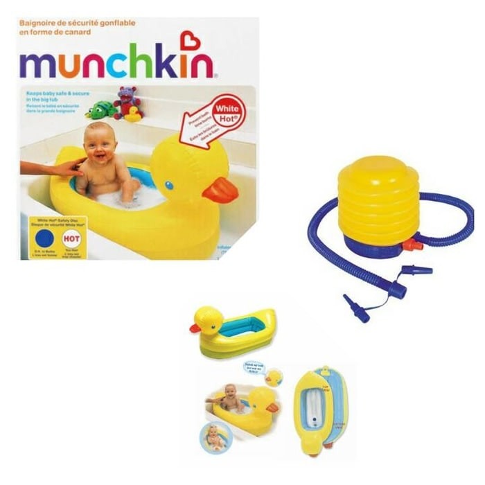 Bak Mandi Bayi Indikator Air Panas Munchkin Baby Bathub Kolam Bebek
