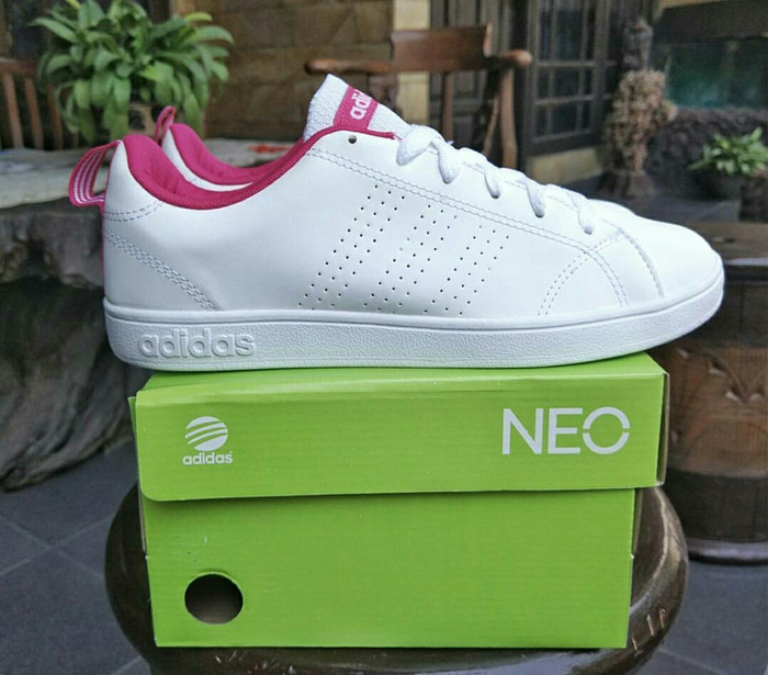 adidas neo advantage pink