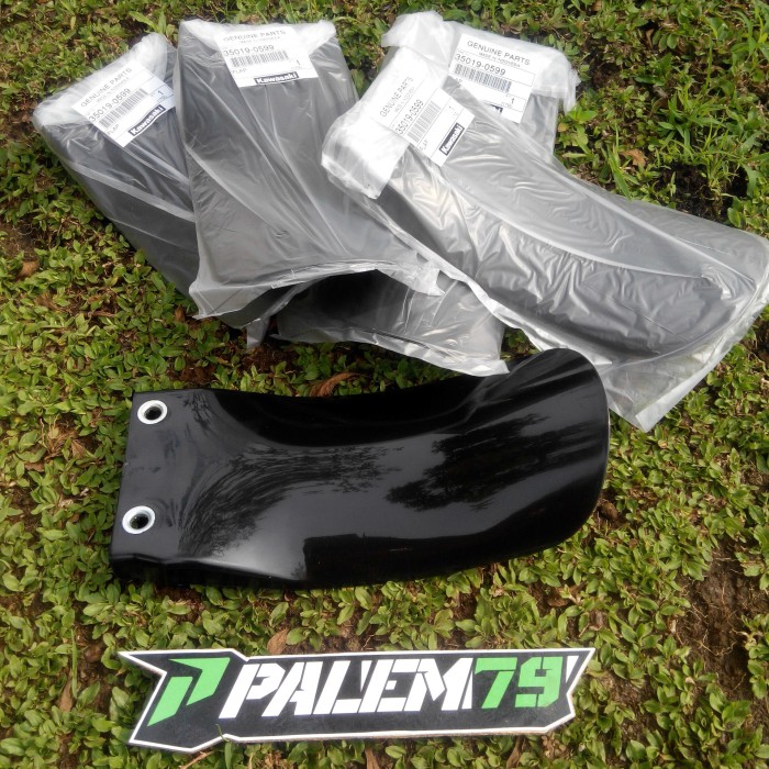 Foto Produk Flap - Cepet - Pelindung Lumpur Shock Belakang Ori KLX 150 Dtracker dari Palem'79